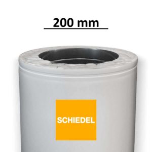 Schiedel Permeter Smooth 130 mm - Teräshormi