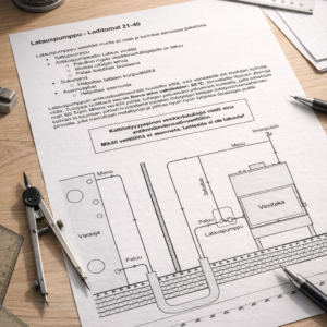 Vesikiertotakan, Aurinkokeräimien tai lämmitysjärjestelmä suunnitteluapu - 1 h Vesikiertotakan, Aurinkokeräimien tai lämmitysjärjestelmä suunnitteluapu - 1 h